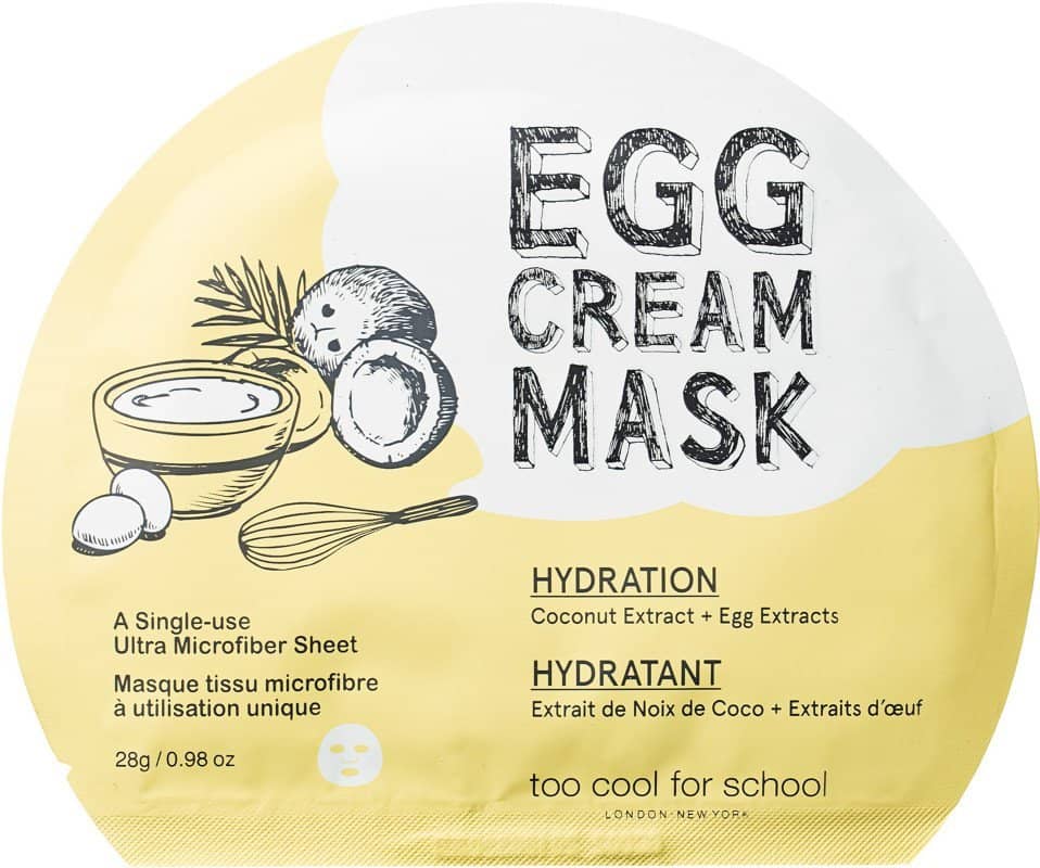 egg cream mask