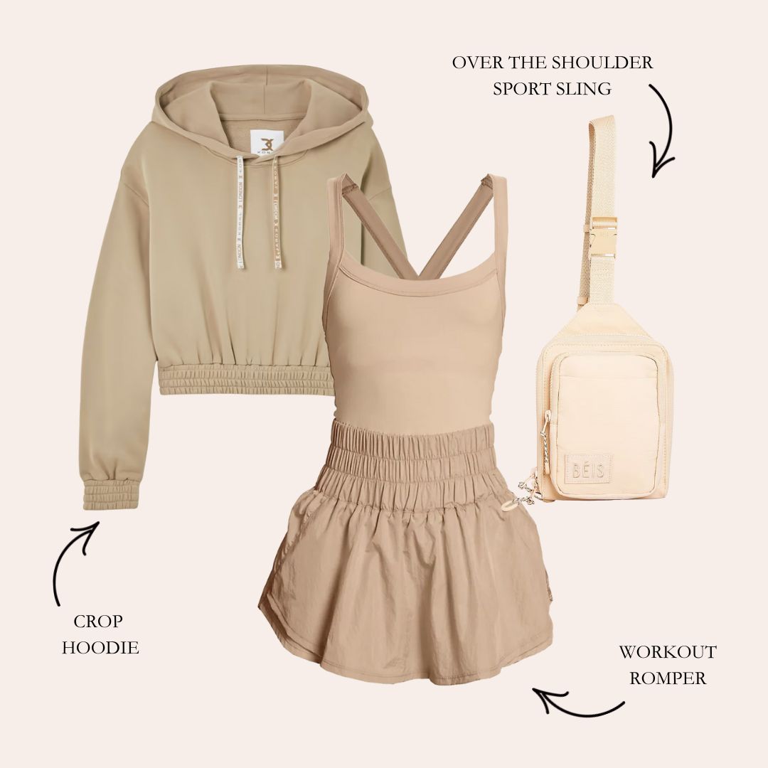 Sporty sling style outfit Sporty sling style outfit