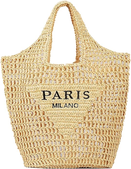 Paris Milano straw tote Paris Milano straw tote