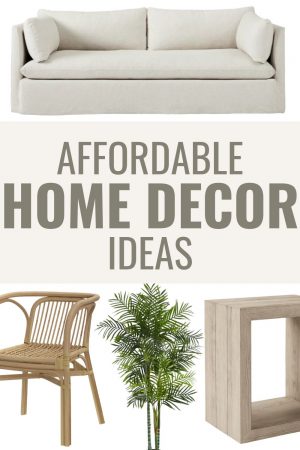 affordable home decor ideas