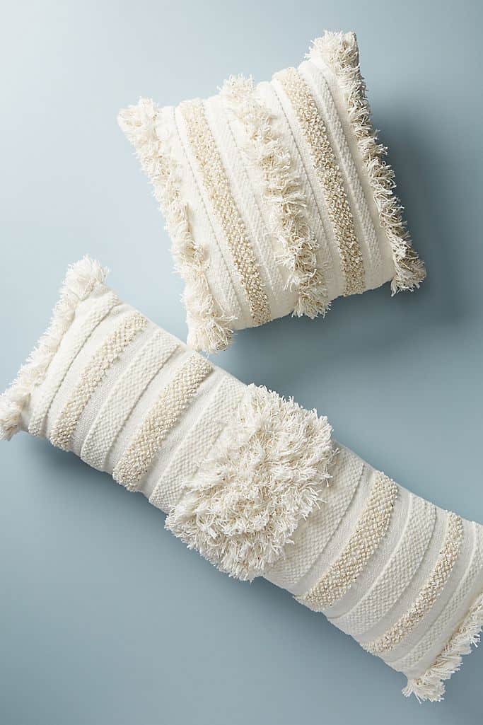 Textured Indira Pillow, Anthropologie