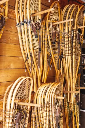 snowshoeing at fairmont chateau lake louise