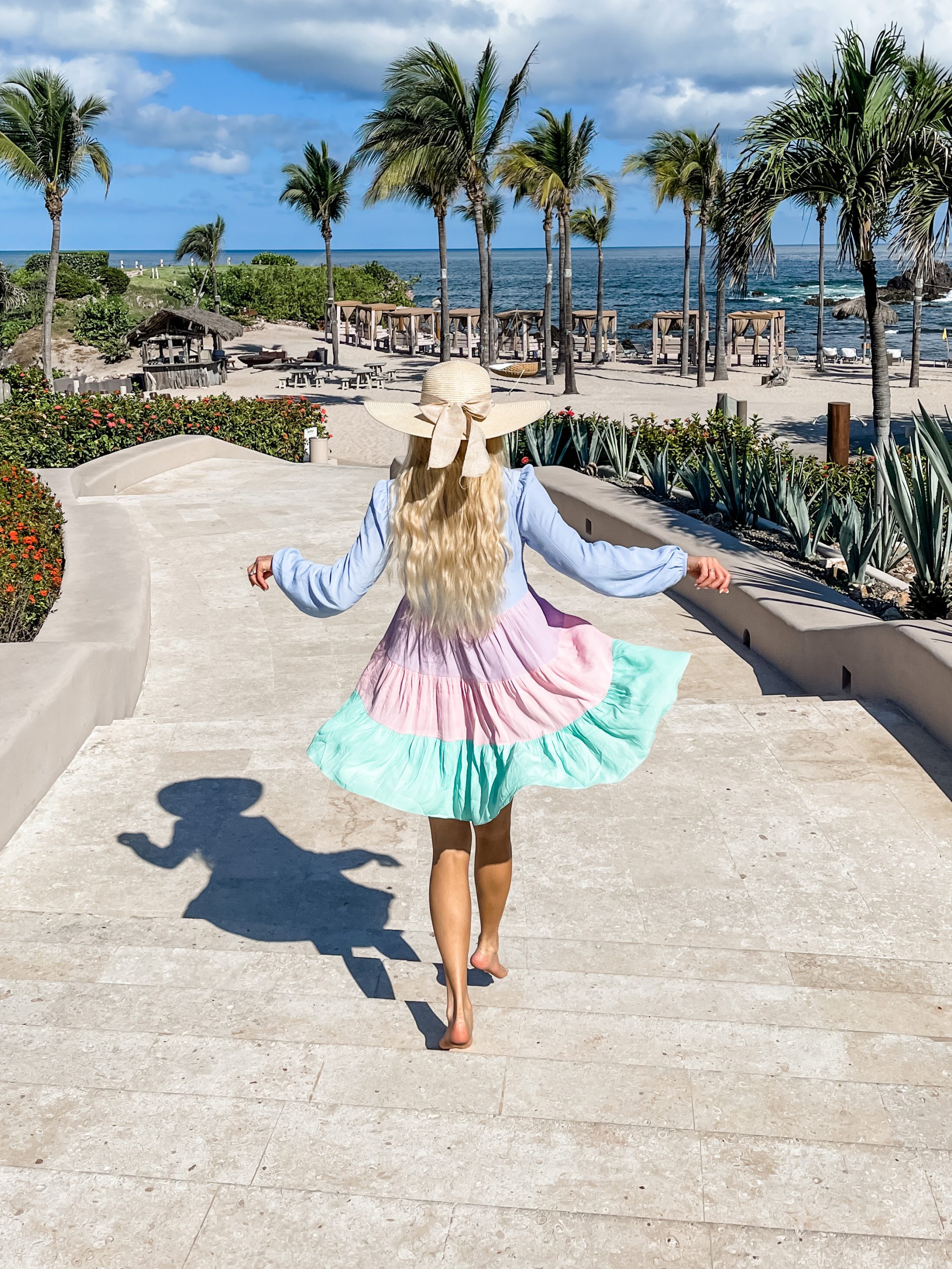 pastel dress beach What to pack for a beach vacation