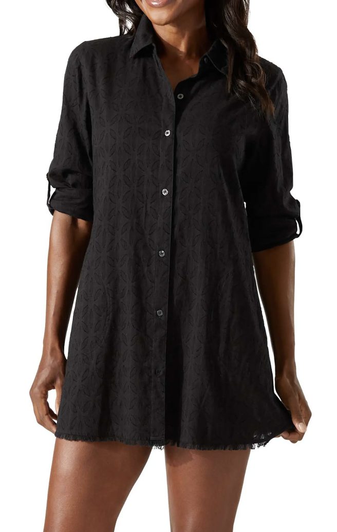 black shirt dress cover up black shirt dress cover up