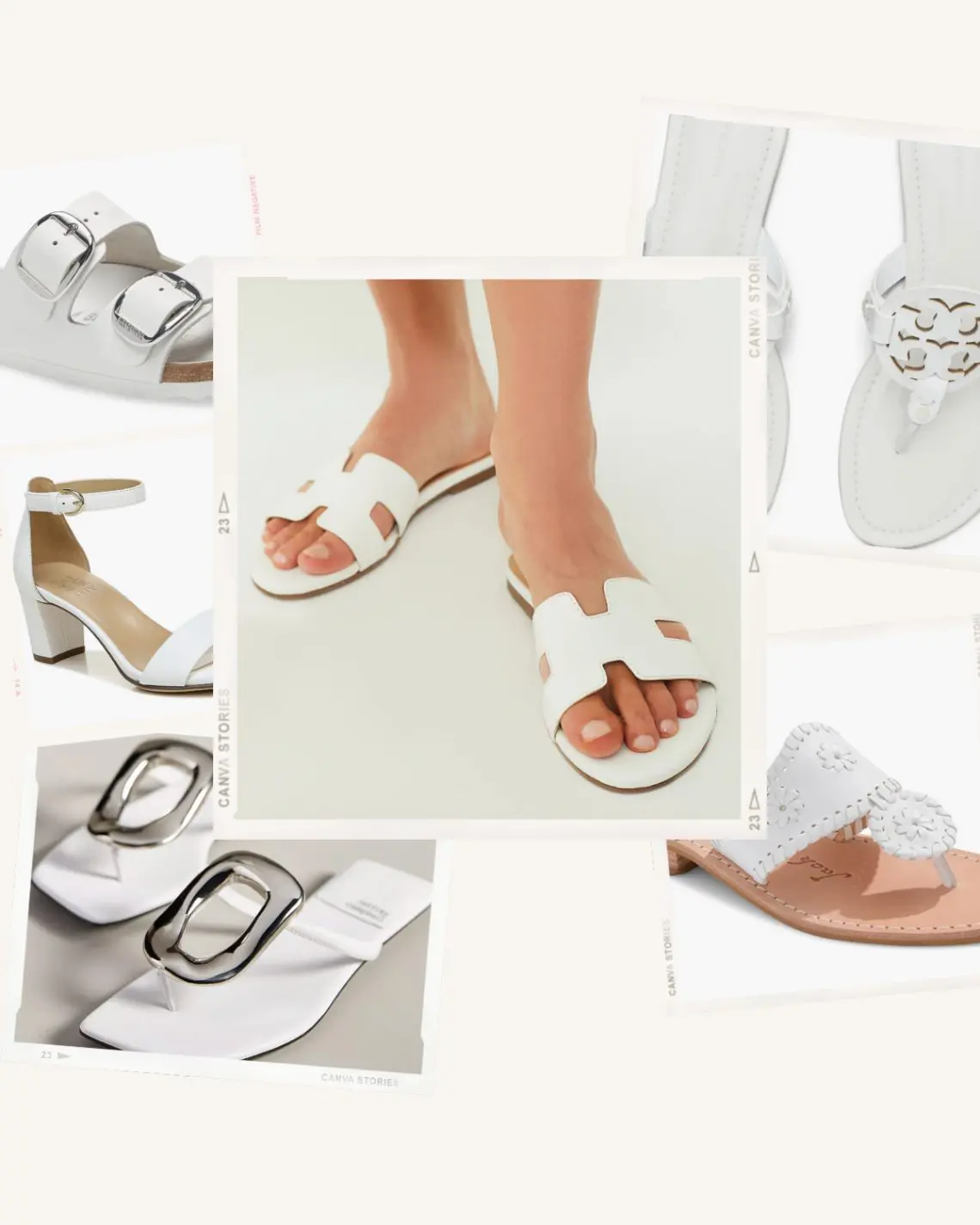 best comfortable white sandals for women