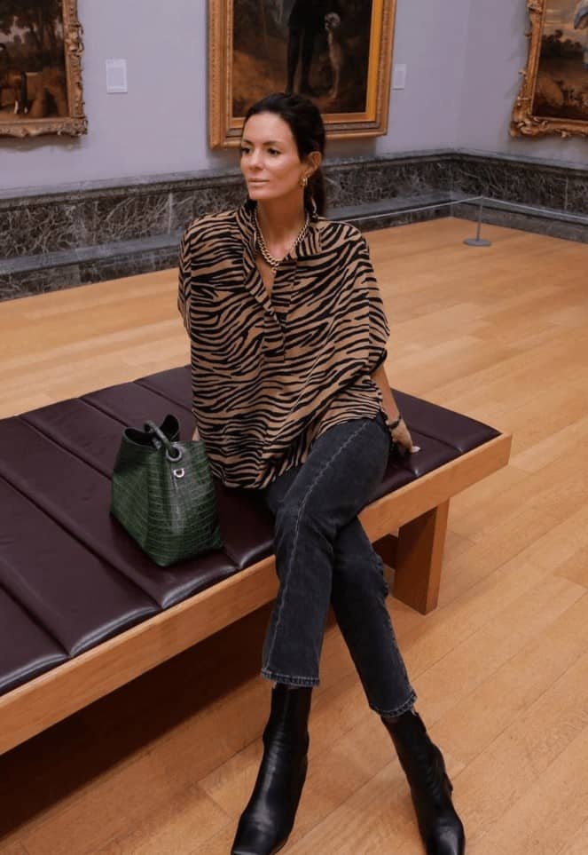 black jeans animal print outfit black jeans animal print outfit