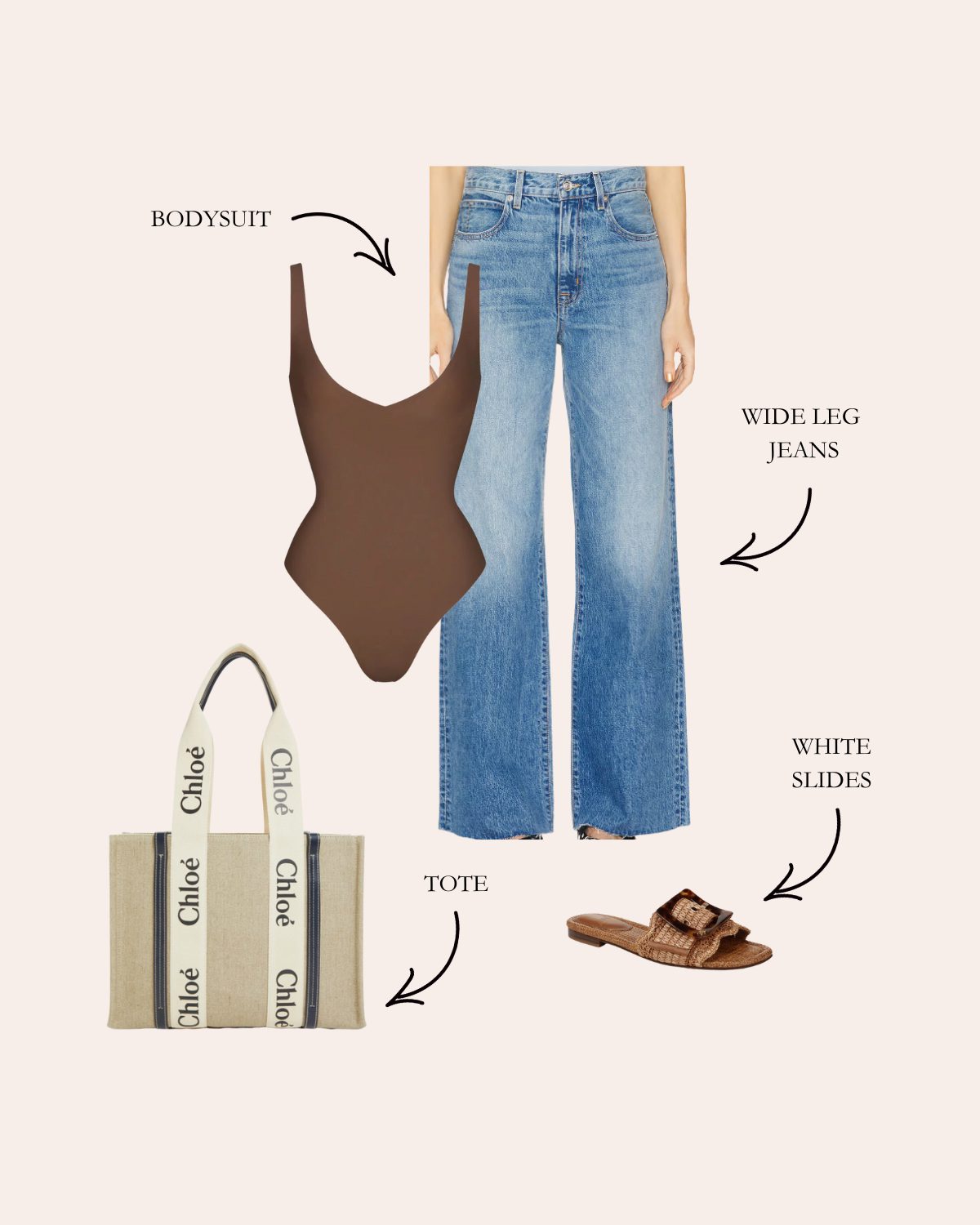 wide leg jeans with bodysuit wide leg jeans outfit with a bodysuit and sandals