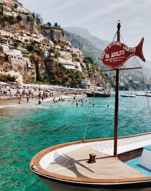 best beach clubs in positano da adolfo