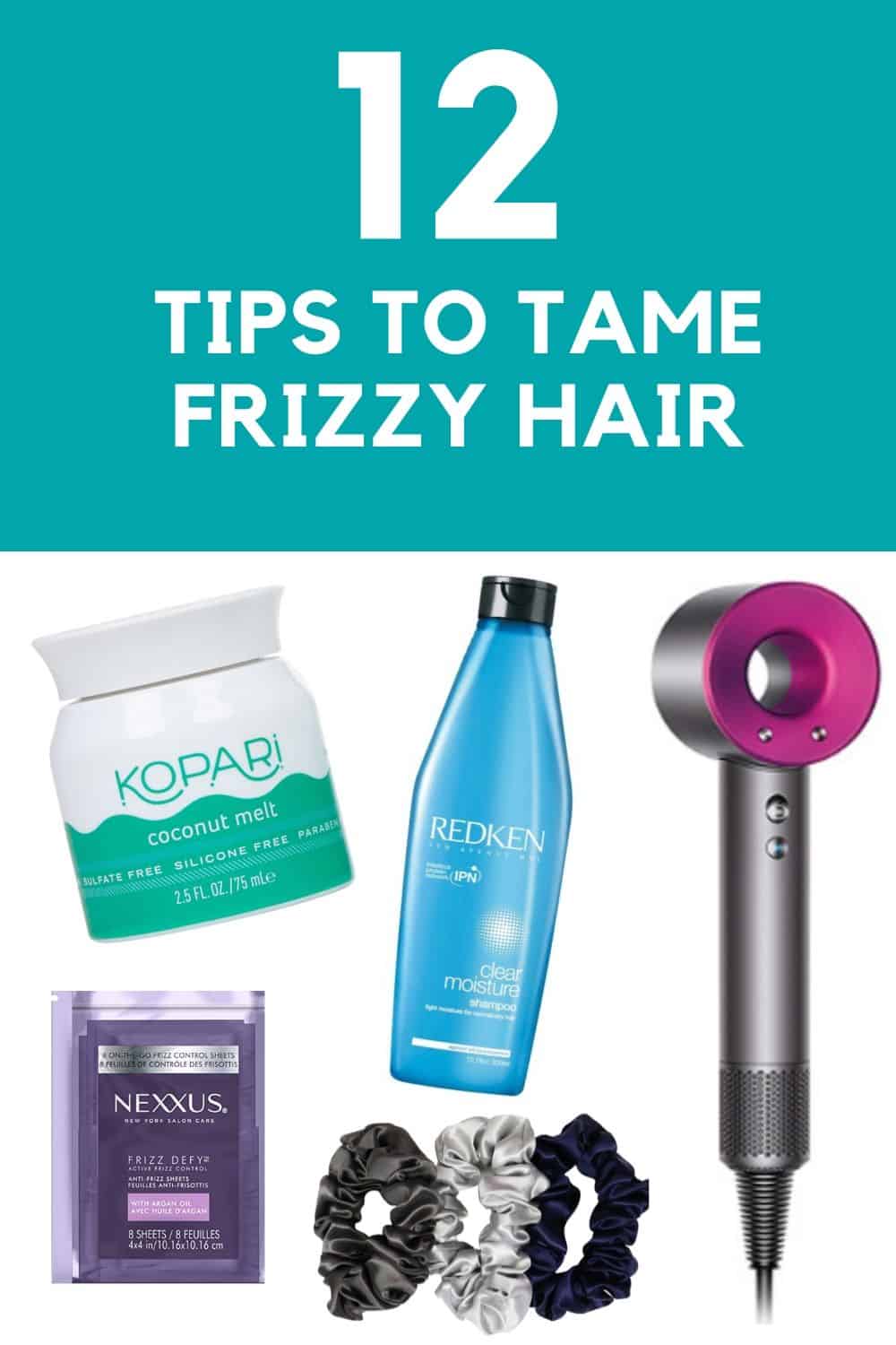 How to tame frizzy hair