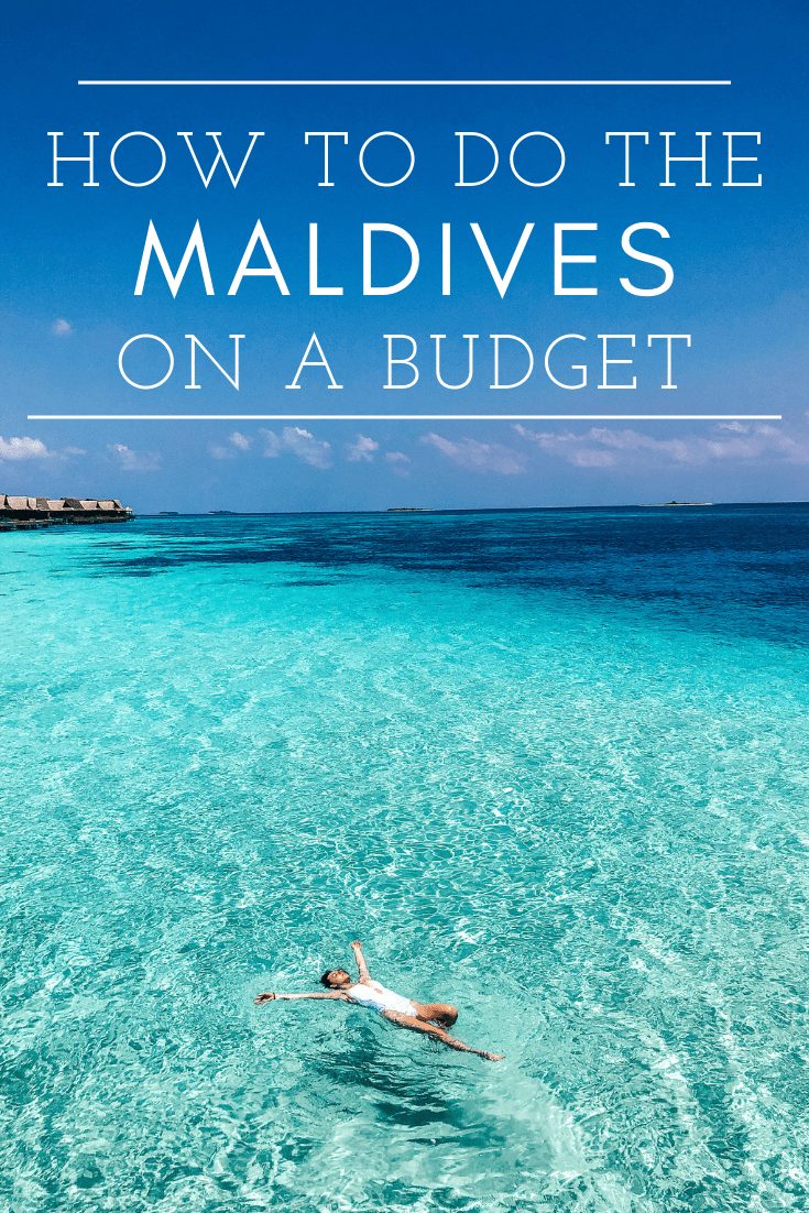 how to do the maldives on a budget