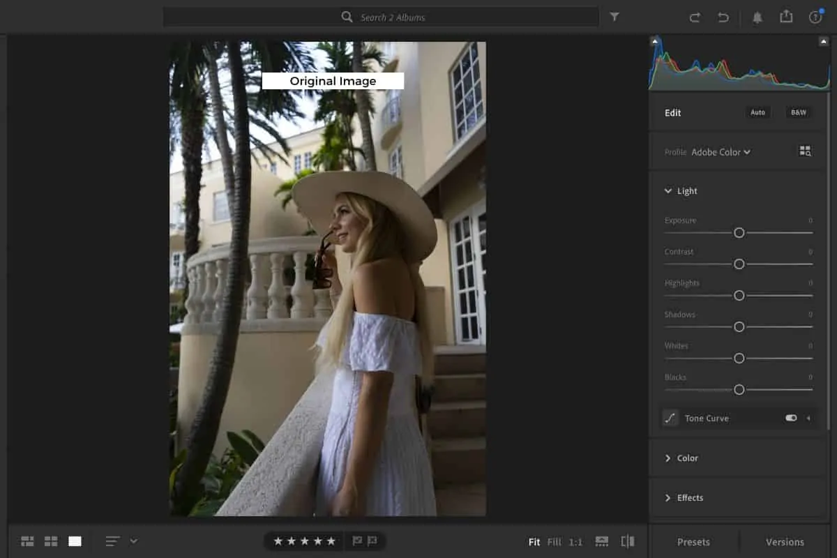 how to edit in lightroom