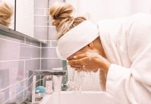 how to wash your face