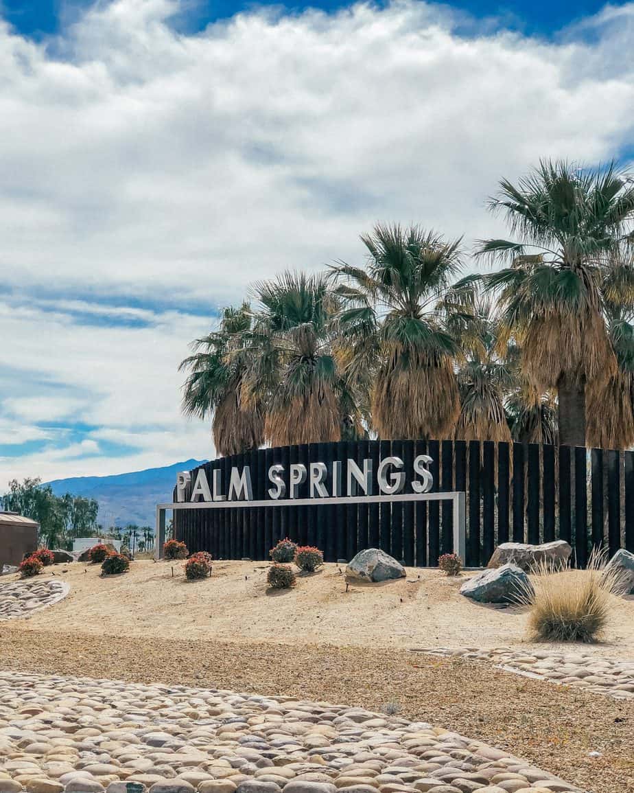 palm springs sign
