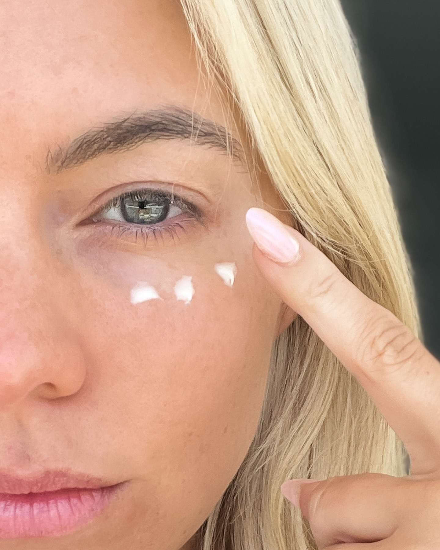 morning skincare eye cream