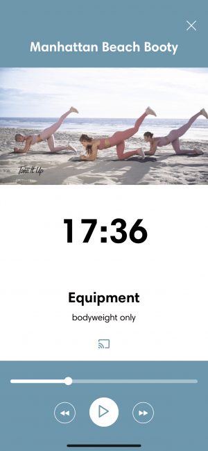 tone it up streaming workout app