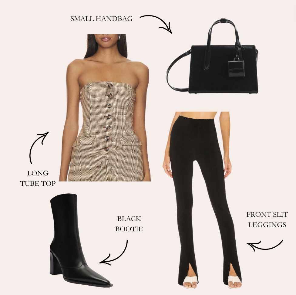 flared black leggings outfit for date night flared black leggings outfit for date night