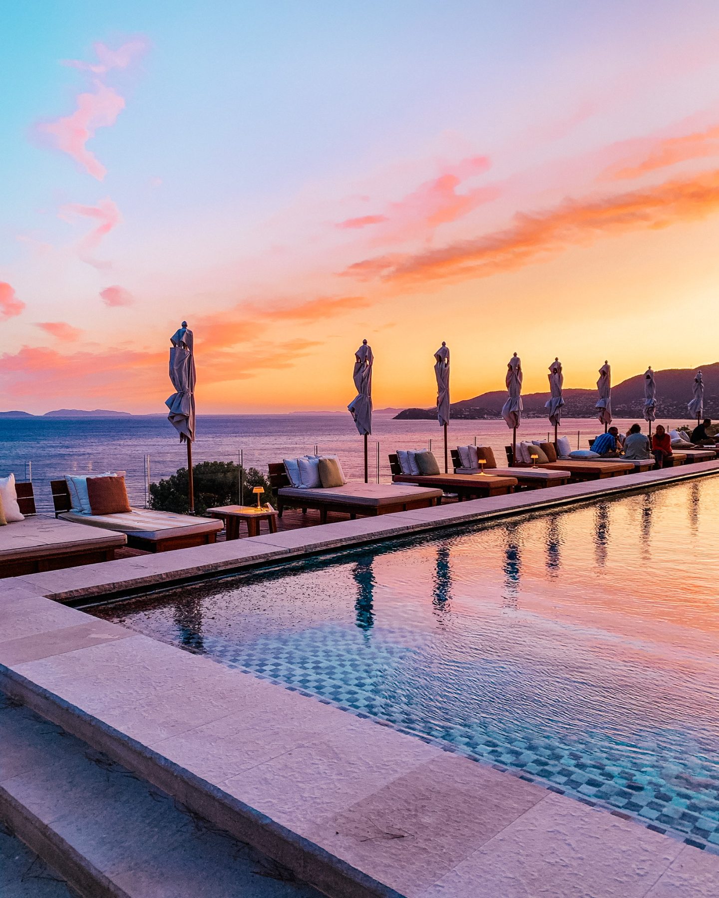 Sunset in St. Tropez Sunset in St. Tropez