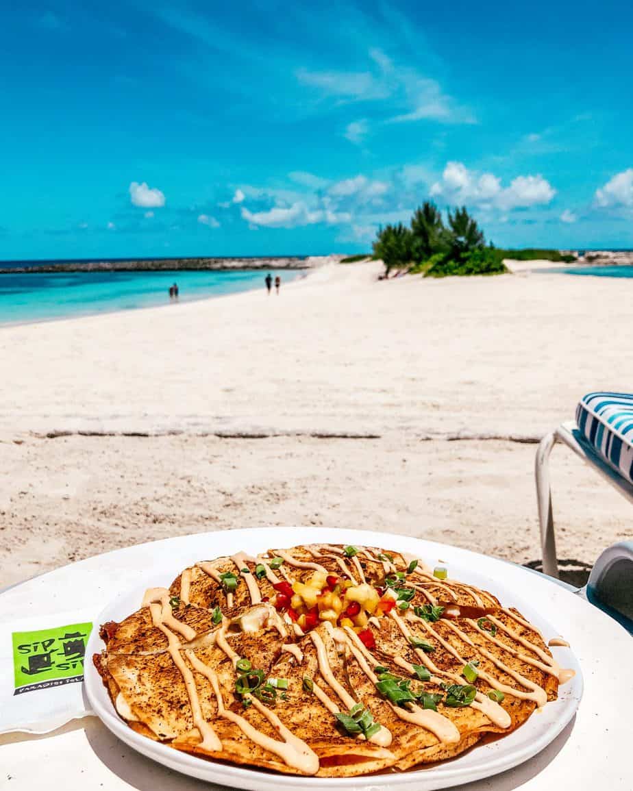 Lobster quesadilla at SipSip