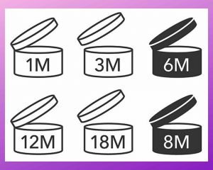 makeup expiration dates symbol