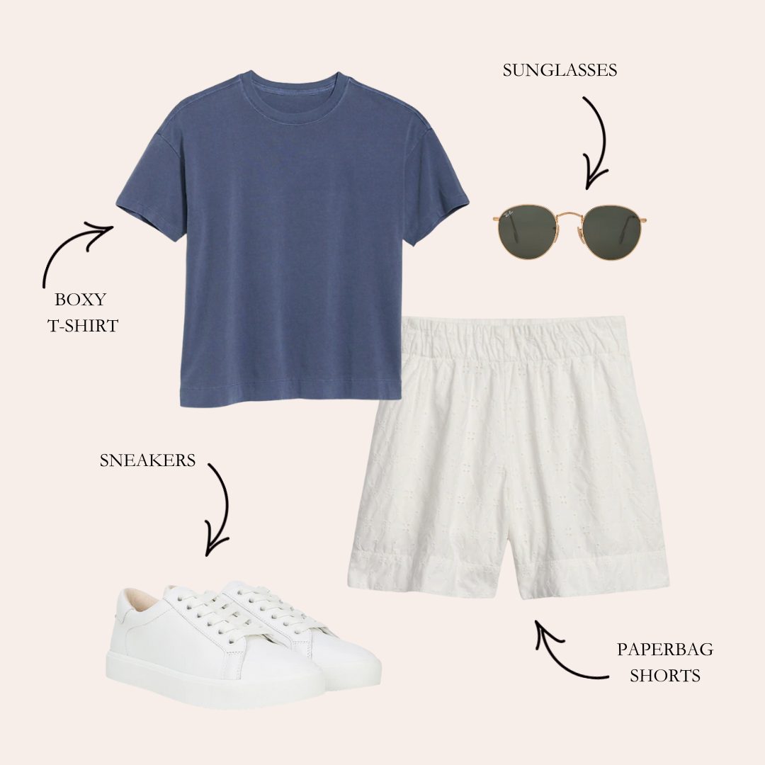 How To Style Paperbag Shorts