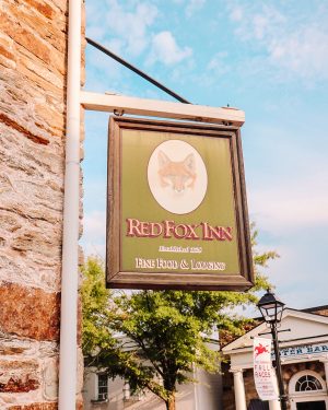 red fox inn and tavern middleburg va