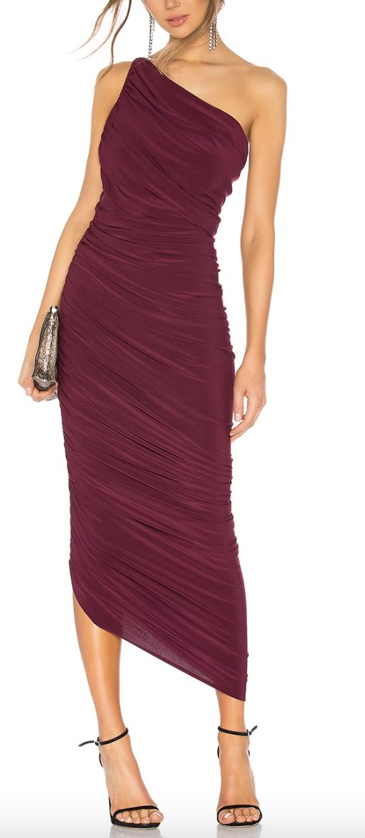 One-Shoulder Maxi Dress One-Shoulder Maxi Dress