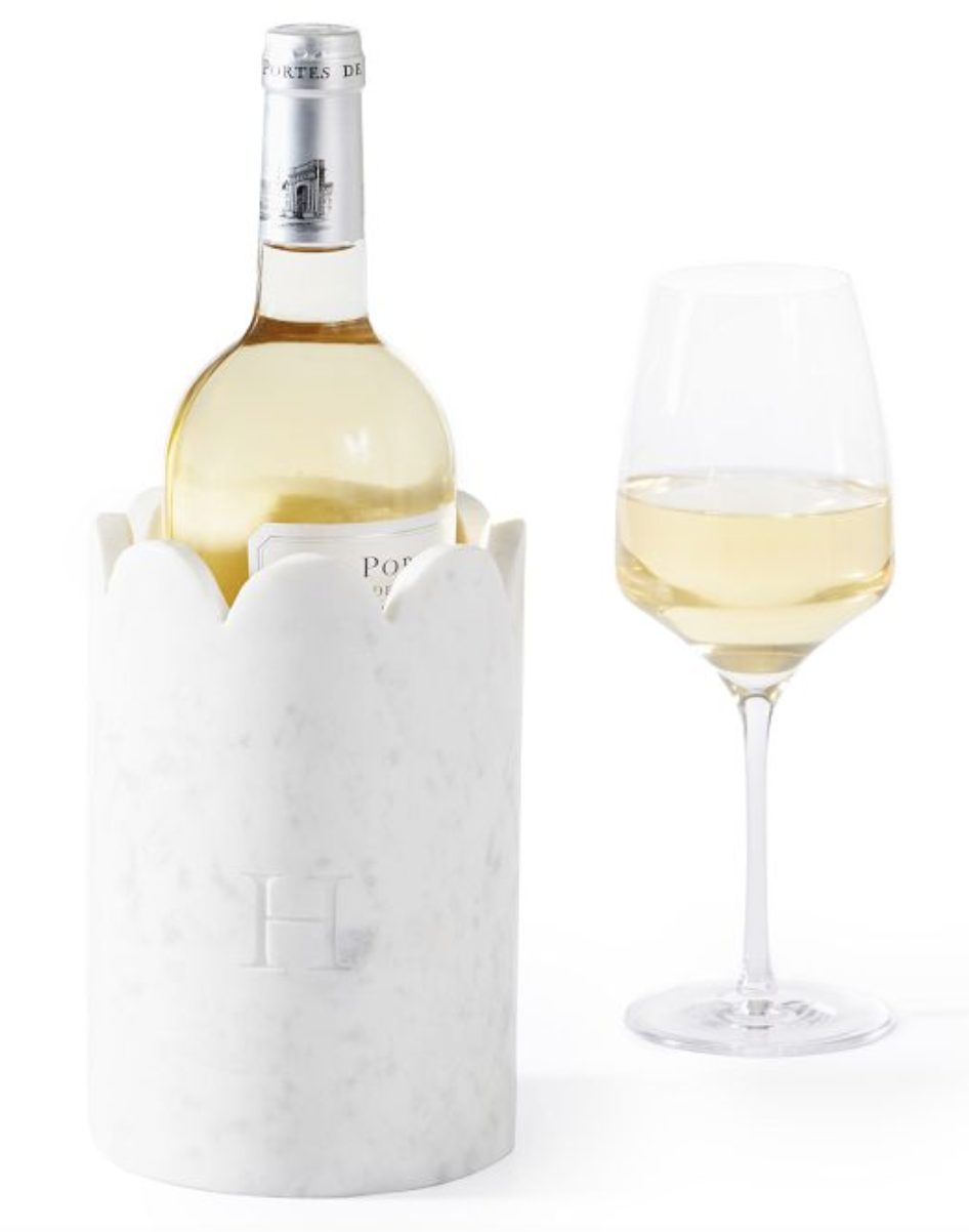 Scalloped Marble Wine Chiller Scalloped Marble Wine Chiller | Valentine's Day Gift