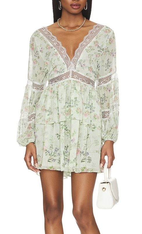 floral v-neck dress floral v-neck dress