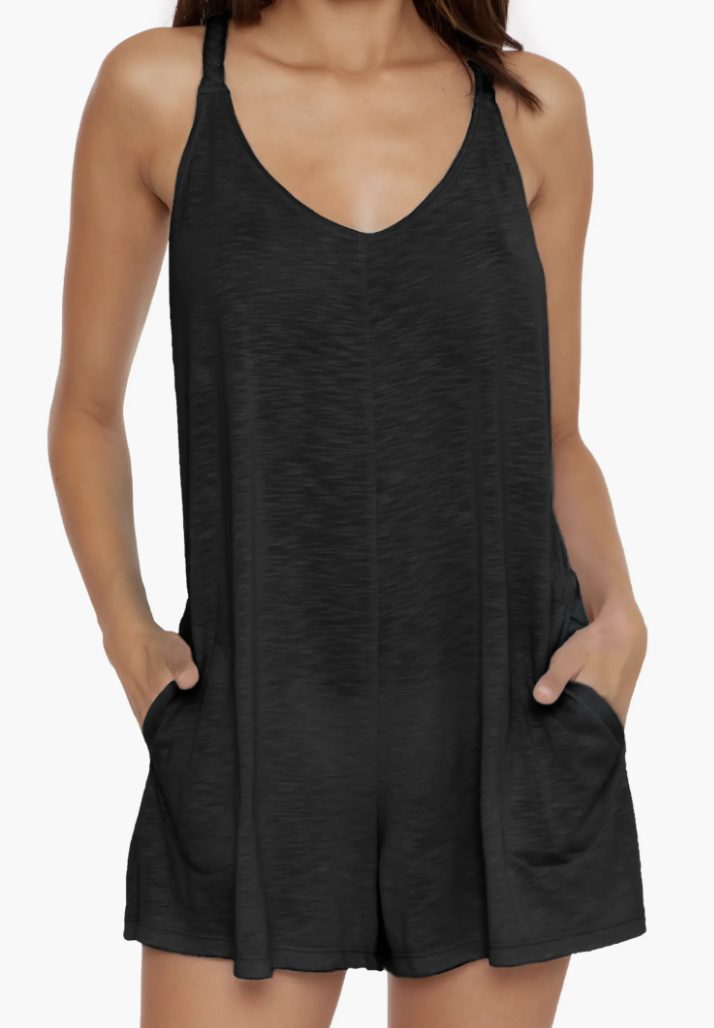 black cover up romper black cover up romper | Cute Swimsuit Cover-Ups