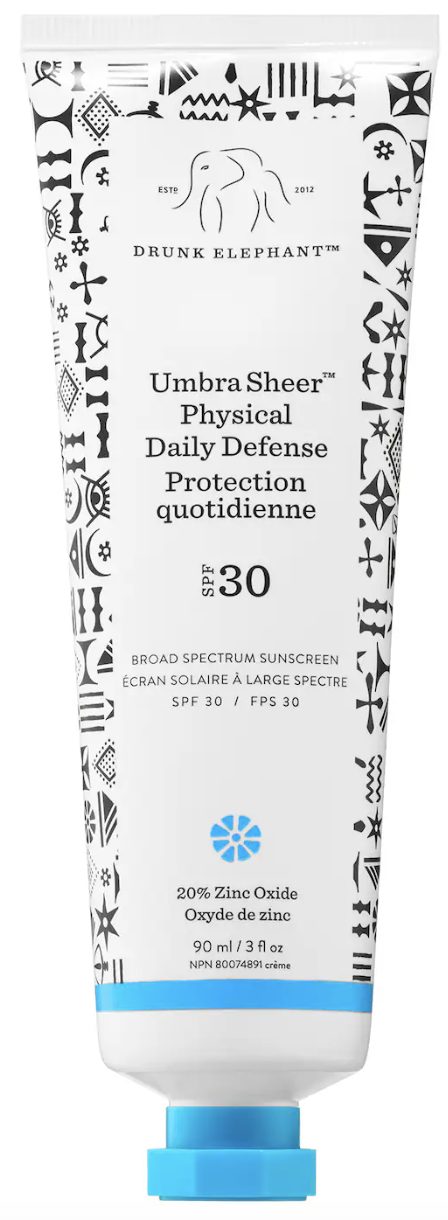 Umbra Sheer Physical Daily Defense Drunk Elephant Umbra Sheer Physical Daily Defense SPF 30