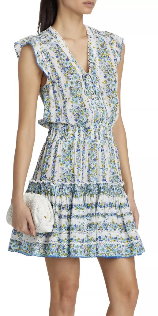 Poupette St Barth Floral Mini Dress