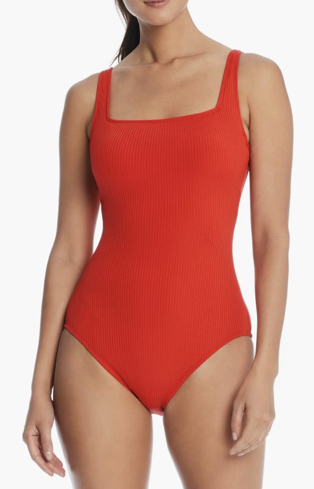 BLEU Walk the Line Floating Underwire Swimsuit BLEU Walk the Line Floating Underwire Swimsuit | Full Coverage One Piece Swimsuits