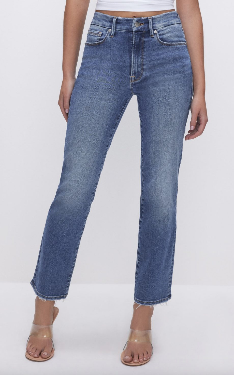 Good American Always Fits Good Classic Jeans good American always fits good legs jeans
