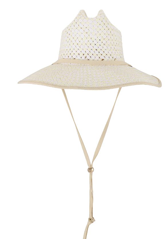 Lele Sadoughi Straw Checkered Hat Lele Sadoughi Straw Checkered Hat