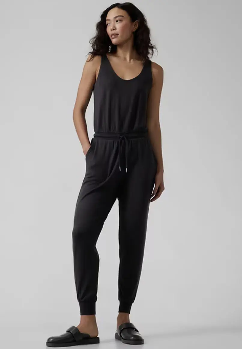 Cozy Jumpsuit Travel Outfits