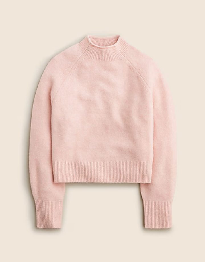 pink sweater