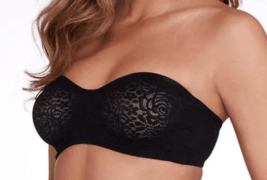 Bandeau bra for big boobs Wacoal Halo Strapless Bra | Best Strapless Bras for Big Boobs