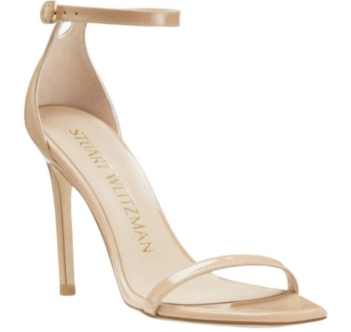 Stuart Weitzman Nudistcurve Ankle Strap Sandal Stuart Weitzman Nudistcurve Ankle Strap Sandal