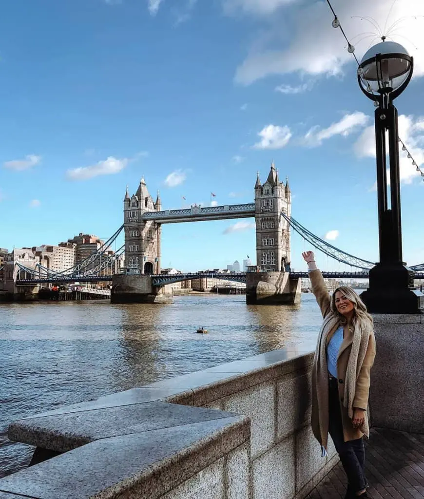 Tower Bridge most instagrammable places in london