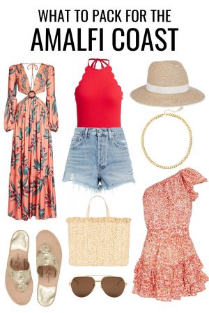 What to Wear in Amalfi Coast - Outfit Ideas