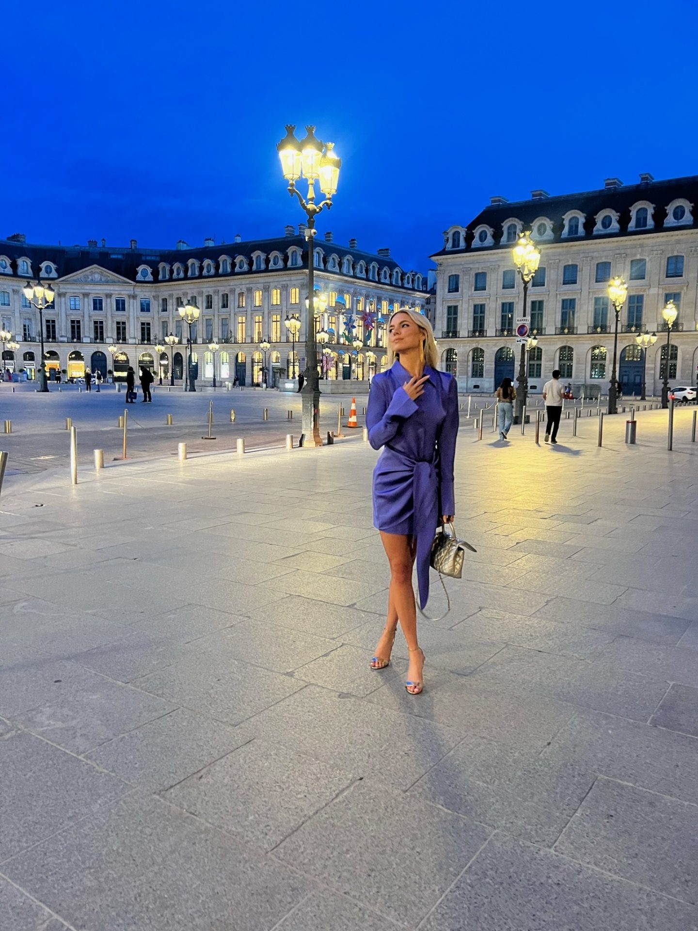 Silk Dress in Paris Silk Dress in Paris