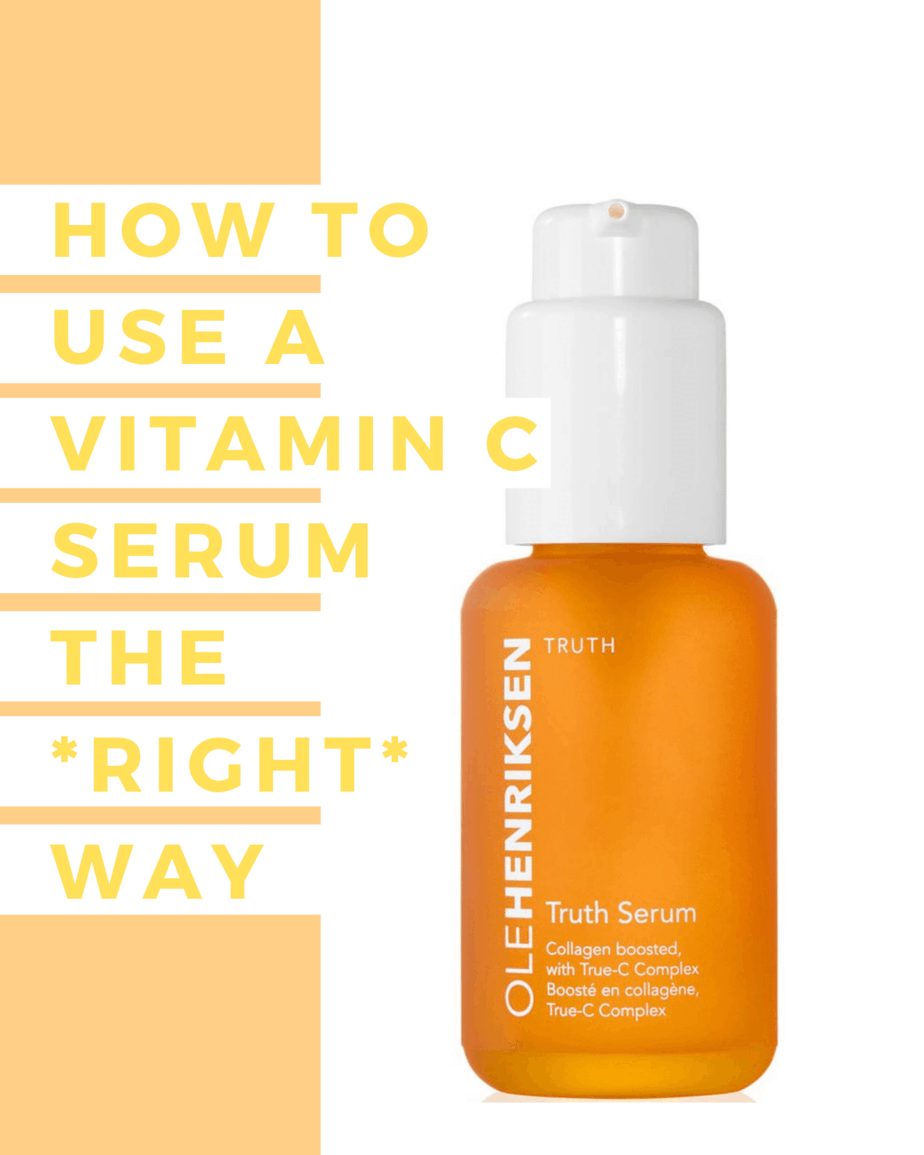 Vitamin C Serum The Right Way How to Use Vitamin C Serum The Right Way